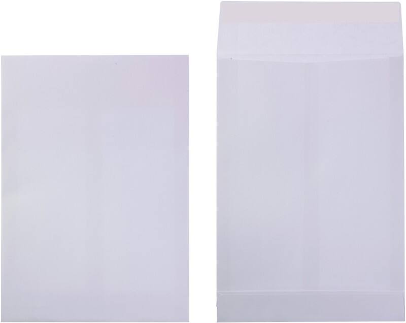 Enveloppes Viking B4 Bande adhésive Blanc 250 (L) x 353 (H) mm Sans Fenêtre 150 g/m² 100 Unités