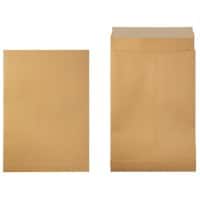 Enveloppes Office Depot Sans fenêtre E4 280 (l) x 400 (h) mm Bande adhésive Brun 150 g/m² 100 Unités