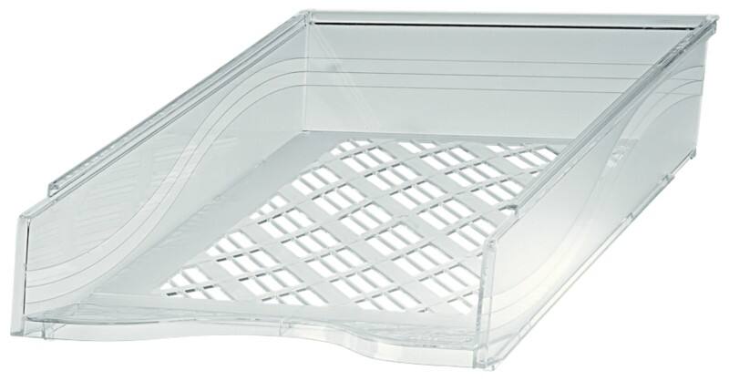 Corbeille à courrier Bene 60100 A4 Polystyrène Transparent 25,5 x 37 x 6,5 cm