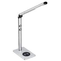 Lampe de bureau CEP Argenté 7.2 W LED 695 mm