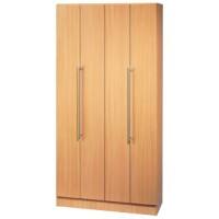 Armoire Hammerbacher SolidPlus Décor hêtre 100 x 42 x 200,4 cm