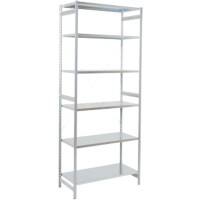 ARNO SPACE Epsilon Regale 6 Fachböden Verzinkt 1.000 x 500 x 2.250 mm Grau
