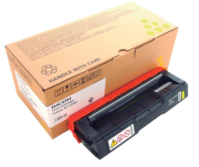 Toner Ricoh C430E D'origine 407643 Jaune