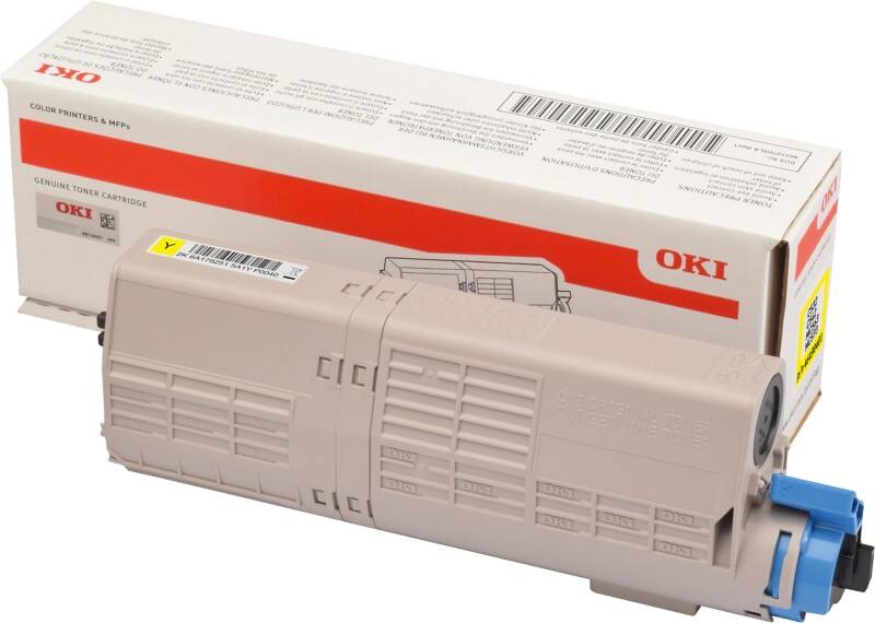 OKI 46490401 Original Tonerkartusche Gelb