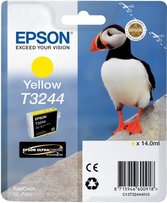 Epson T3244 Original Tintenpatrone T3244 Gelb