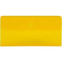 Biella Klarsichthülle Gelb PVC (Polyvinylchlorid) 6 cm 25 Stück