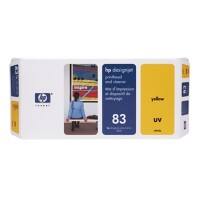Tête d'impression + Nettoyant D'origine HP 83 Jaune C4963A