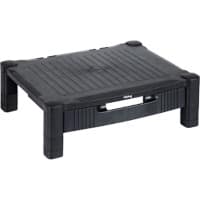 Support pour écran avec tiroir Office Depot Noir 43 x 33 x 11 cm