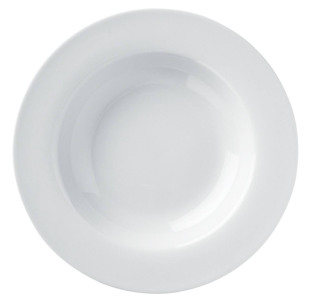 Assiettes creuses Niceday Blanc 6 Unités