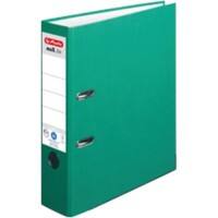 herlitz maX.file Ordner DIN A4 80 mm Grün 2 Ringe Pappkarton Texturiert Hochformat