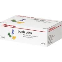 Punaises Office Depot Assortiment 100 unités
