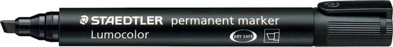 STAEDTLER Lumocolor Keypoint Permanentmarker  Breit Keilspitze 2,0 - 5,0 mm Schwarz Nachfüllbar