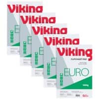 Bloc pour chevalet de conférence Viking Recycling Quadrillé Euro 70 g/m² 5 Unités de 20 Feuilles 