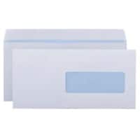 Enveloppes Office Depot C6/5 80 g/m² Avec fenêtre Autocollante Blanc 114 (l) x 229 (h) mm 500 Unités