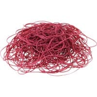 Viking Gummibänder 150 x 1,5 mm Ø 100 mm Rot 500 g