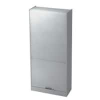 Armoire à portes rideaux Hammerbacher SET90 Gris 900 x 400 x 2004 mm