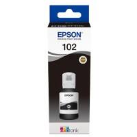 Bouteille d'encre Epson 102 D'origine C13T03R140 Noir 127 ml