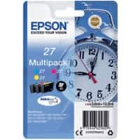 Epson 27 Original Tintenpatrone C13T27054012 Cyan, Magenta, Gelb 3 Stück