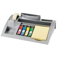 Organisateur de bureau Post-it Desktop Organizer C50 Plastique Argenté 25,6 x 16,6 x 6,8 cm