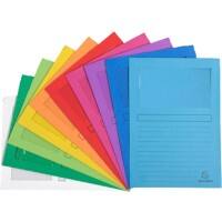 Exacompta Forever Farde à lamelle A4 Assortiment Manille Recyclé 100% 130 g/m² 100 Unités
