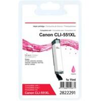 Cartouche jet d'encre Office Depot Compatible Canon CLI-551M XL Magenta