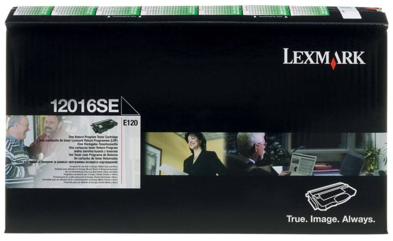 Lexmark Original Tonerkartusche 12016SE Schwarz