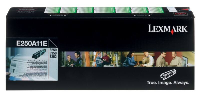 Lexmark Original Tonerkartusche E250A11E Schwarz