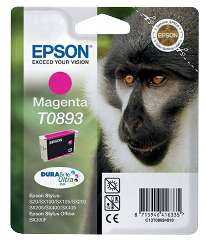 Epson T0893 Original Tintenpatrone C13T08934011 Magenta