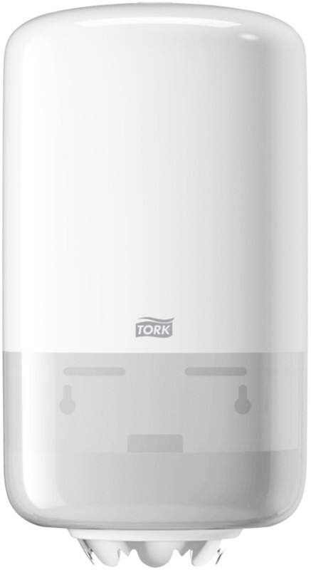 Tork Mini Innenabrollungsspender Weiss M1, Robustes Design, Elevation Linie, 558000