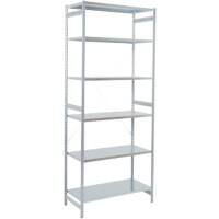 ARNO SPACE Epsilon Regale 6 Fachböden Verzinkt 1.000 x 600 x 2.250 mm Grau
