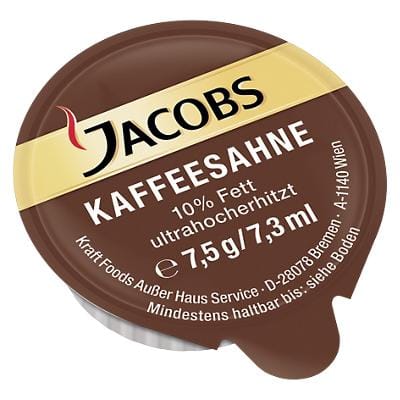 Capsules de lait Jacobs 10 % 240 Unités de 7.5 g