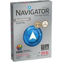 Navigator Platinum Digital US Letter Size Druckerpapier 75 g/m² Glatt Weiss 5 Pack à 500 Blatt