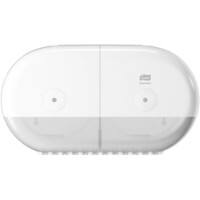 Distributeur mini double pour papier toilette rouleau blanc Tork SmartOne® T9, grande capacité, gamme Elevation, 682000