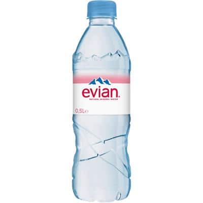 Evian Naturell Mineralwasser EINWEG 500 ml