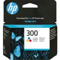 HP 300 Original Tintenpatrone CC643EE Cyan, Magenta, Gelb