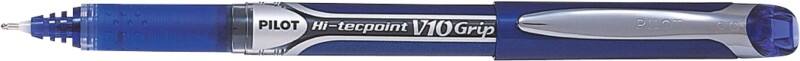 Roller encre gel Pilot Hi-Tecpoint Grip Non rétractable Bleu 0,7 mm Large Aiguille