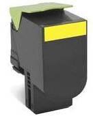 Toner Lexmark D'origine 80C2XY0 Jaune