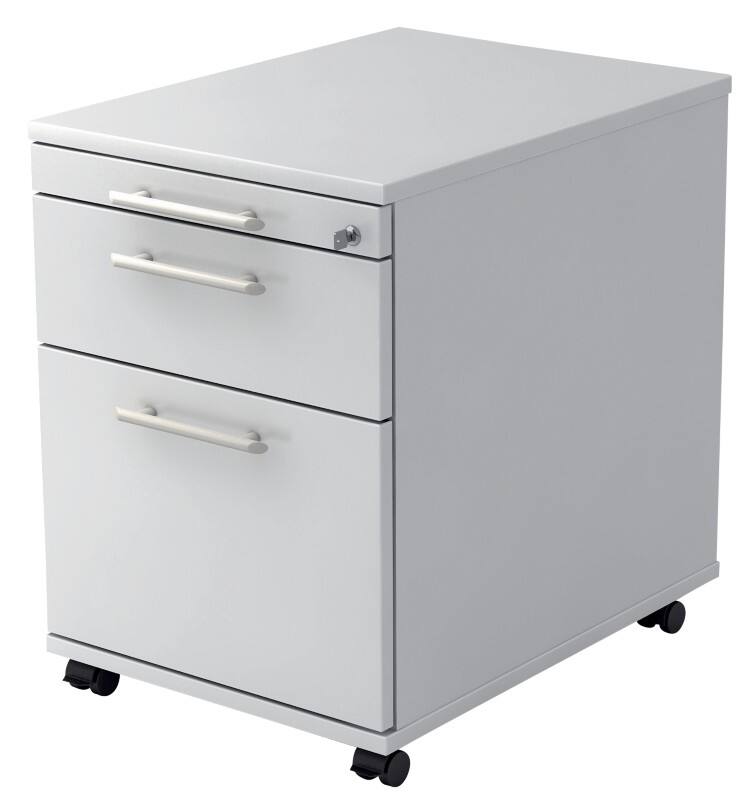 Caisson mobile Hammerbacher 2 Tiroirs Verrouillable 428 x 580 x 590 mm
