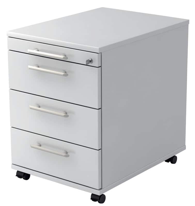 Caisson mobile Hammerbacher 4 Tiroirs Verrouillable 428 x 580 x 590 mm