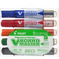 Marqueurs pour tableau blanc Pilot V-Board Master Moyenne Assortiment 5 unités
