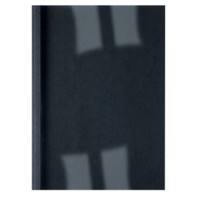 Couvertures de reliure thermique ThermaBind GBC A4 PVC, LeatherGrain 150 microns 6 mm Noir 100 Unités