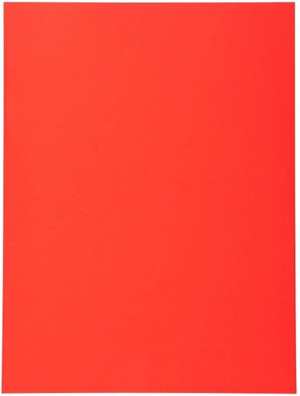 Exacompta Forever Dossier A4 Rouge Manille Recyclé 100% 170 g/m² 100 Unités
