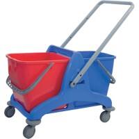 BETRA Reinigungswagen 406030 blau 2 x 25 Liter