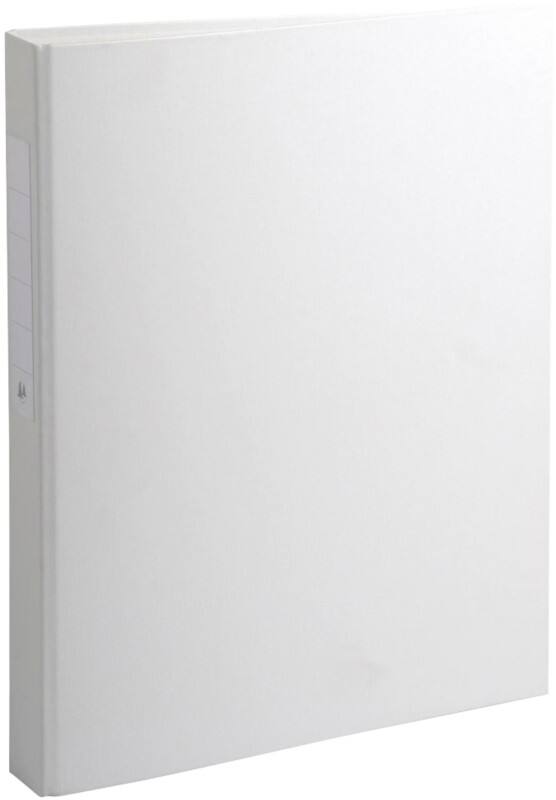 Classeur Exacompta 25 mm Carte, PP (Polypropylène) A4 2 Anneaux Blanc