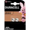 Duracell Knopfzellen LR44B2 Batterien 4LR44 1,5 V Alkali 2 Stück