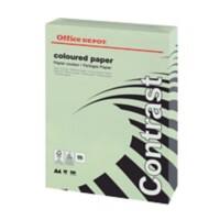 Office Depot Farbiges Kopier-/ Druckerpapier DIN A4 160g/m² Pastellgrün 250 Blatt