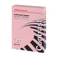 Office Depot Farbiges Kopier-/ Druckerpapier DIN A3 80 g/m² Pink 500 Blatt