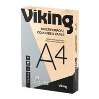 Viking A4 Farbiges Papier Lachs 80 g/m² Glatt 500 Blatt