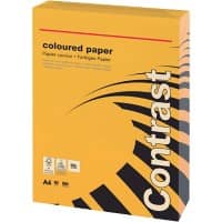 Office Depot Farbiges Kopier-/ Druckerpapier DIN A4 80 g/m² Orange 500 Blatt