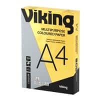 Office Depot Farbiges Kopier-/ Druckerpapier DIN A4 160 g/m² Intensives Gelb 250 Blatt